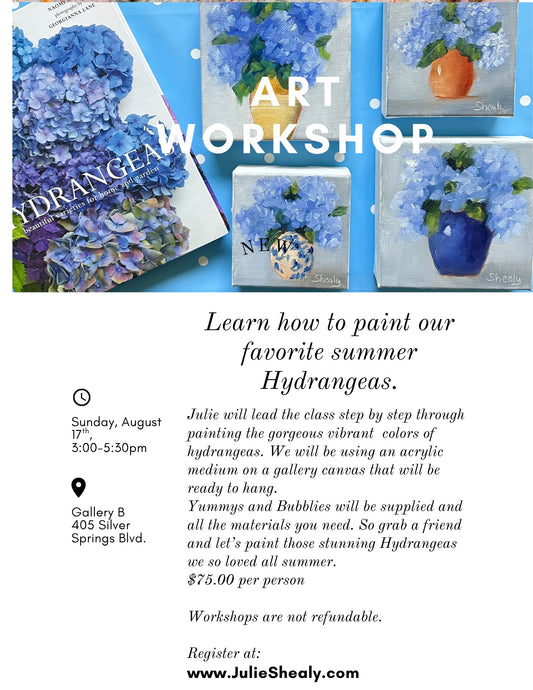 Hydrangea Workshops