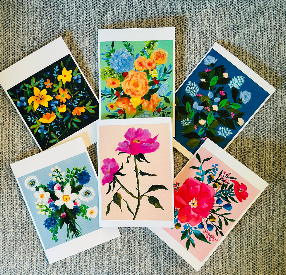 Floral Notecards