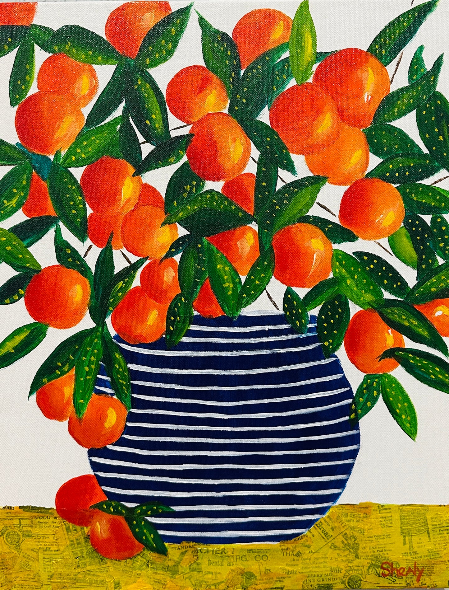 Rhythm and Blooms Tangerine