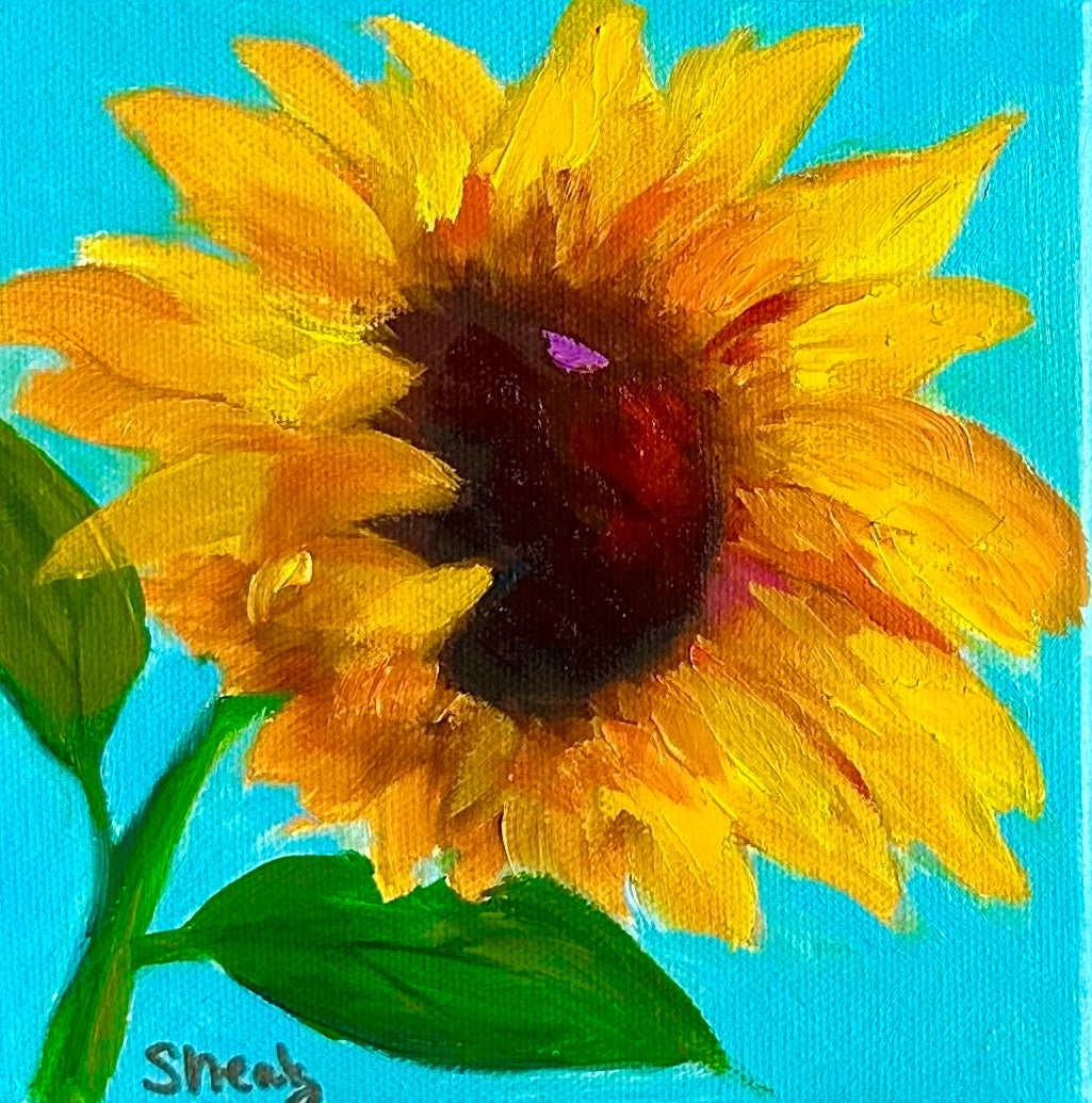 Sunflower Painting Workshop